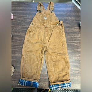Carhartt Kids Tan Overalls